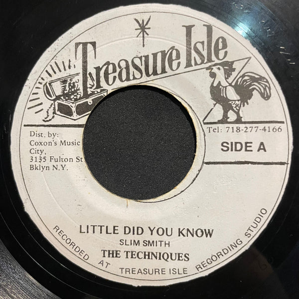 THE TECHNIQUES [Little Did You Know / Run Come Celebrate]