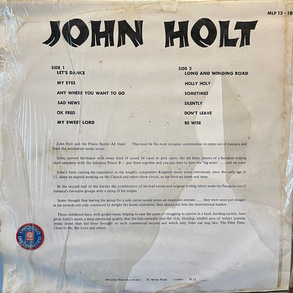JOHN HOLT [Ok Fred]