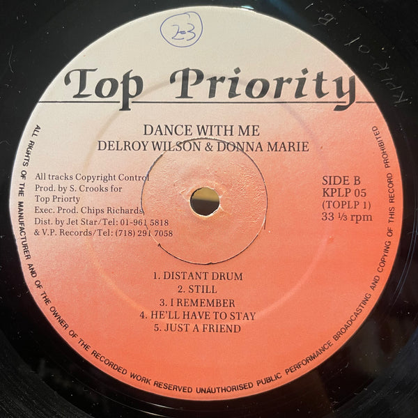 DELROY WILSON & DONNA MARIE [Dance With Me]
