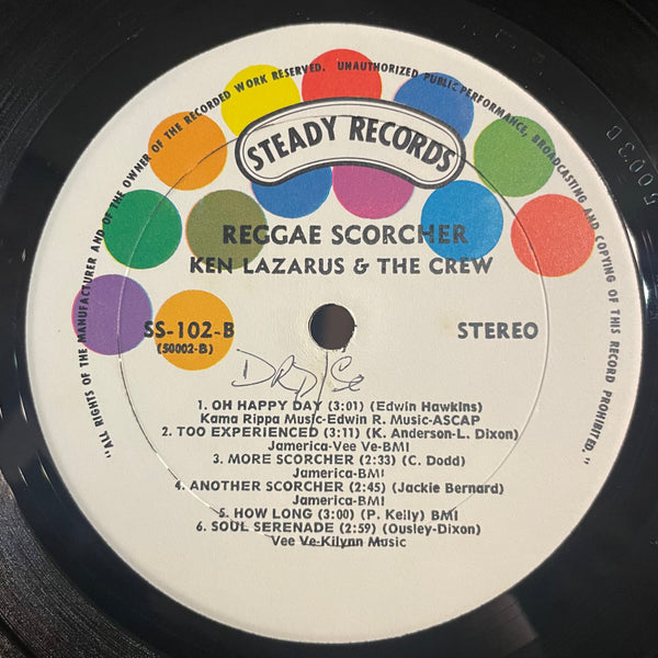 KEN LAZARUS [Reggae Scorcher]