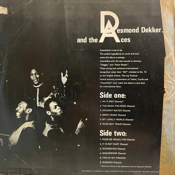 DESMOND DEKKER & THE ACES [Intensified]