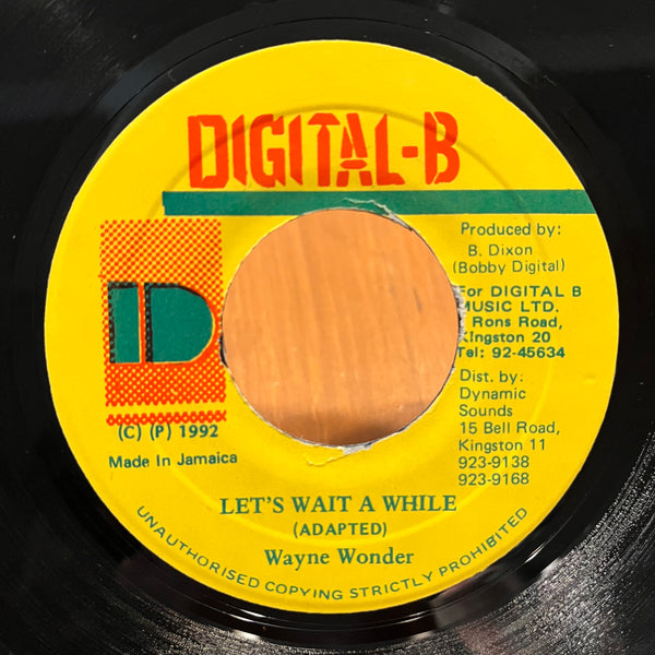 WAYNE WONDER [Let's Wait A While]