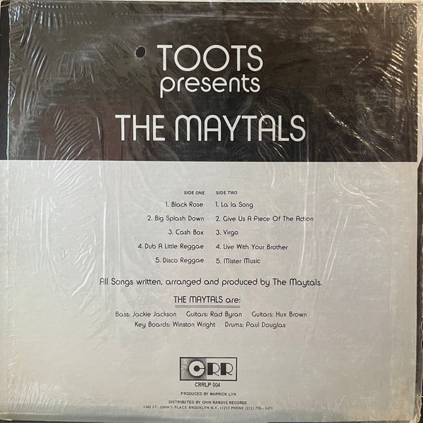 THE MAYTALS [Toots Presents The Maytals]