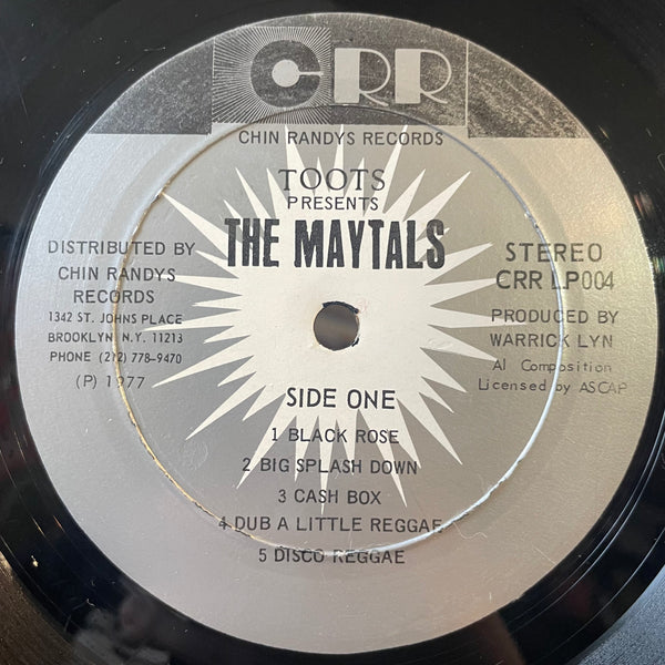 THE MAYTALS [Toots Presents The Maytals]
