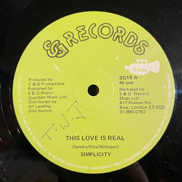 SIMPLICITY [This Love Is Real]