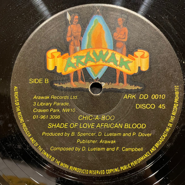SHADE OF AFRICAN BLOOD [Tell Me Bout The Love / Chic-A-Boo]