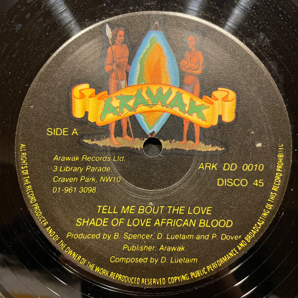 SHADE OF AFRICAN BLOOD [Tell Me Bout The Love / Chic-A-Boo]