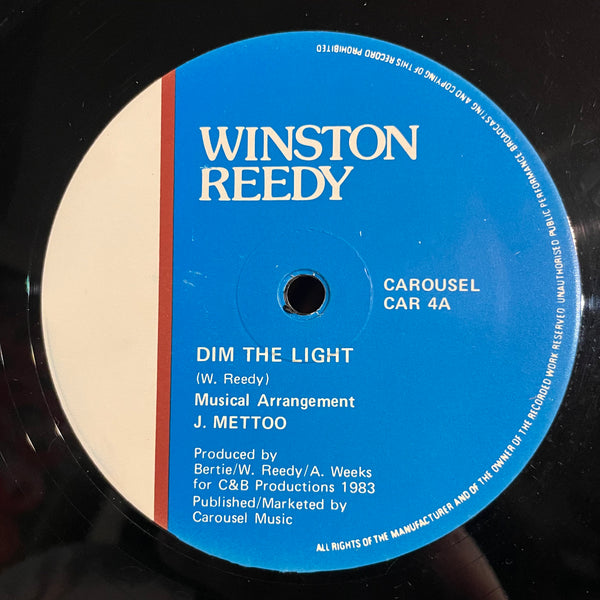 WINSTON REEDY [Dim The Light / Shower Of Rain]