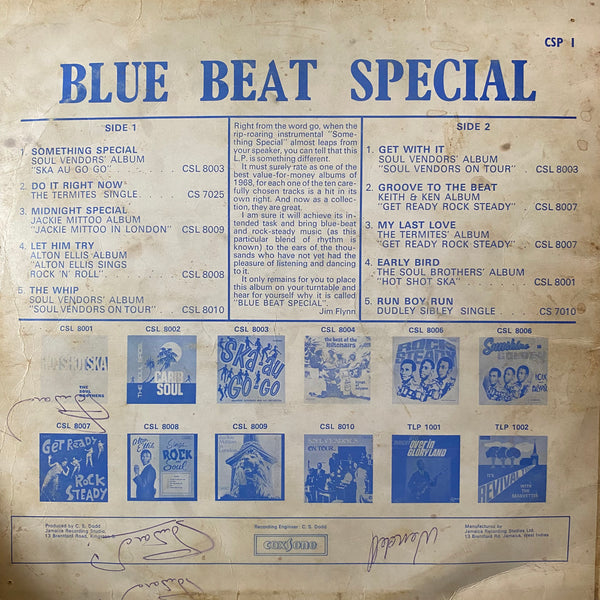 V.A. [Blue Beat Special]
