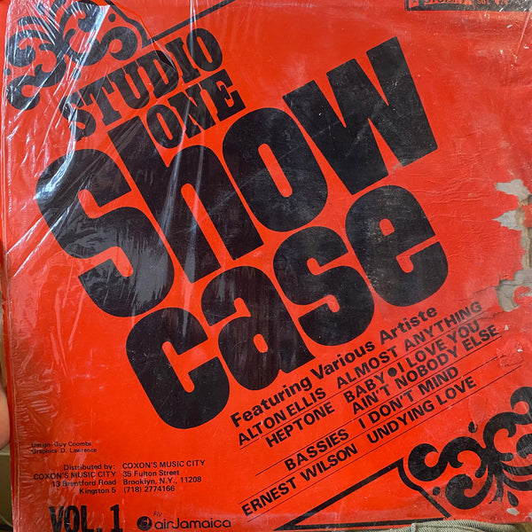 V. A. ALTON ELLIS. THE HEPTONES. THE BASSIS. EARNEST WILSON. [Studio One Show Case Vol.1]