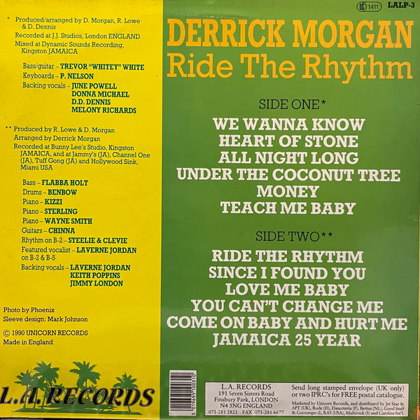 DERRICK MORGAN [Ride The Rhythm]