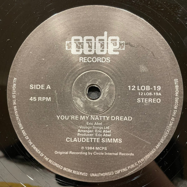 CLAUDETTE SIMMS [You're My Natty Dread]
