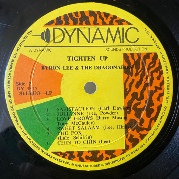 BYRON LEE & THE DRAGONAIRES [Tighten Up]