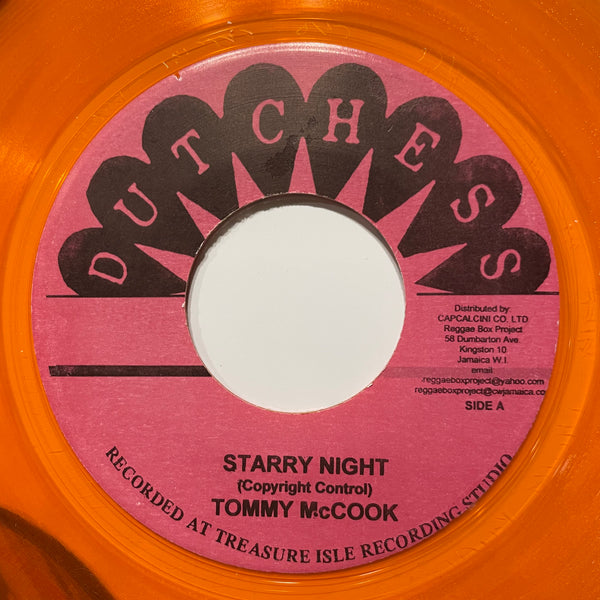 TONY & DENNIS / TOMMY MCCOOK [Folk Song / Starry Night]