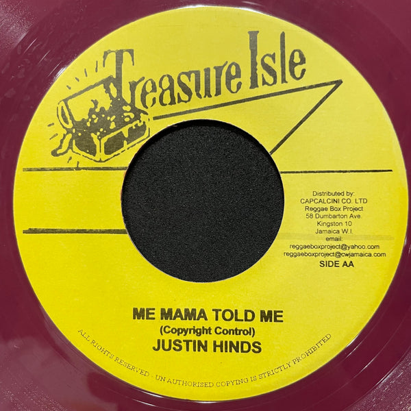 JUSTIN HINDS [Try Me / Mama Told Me]