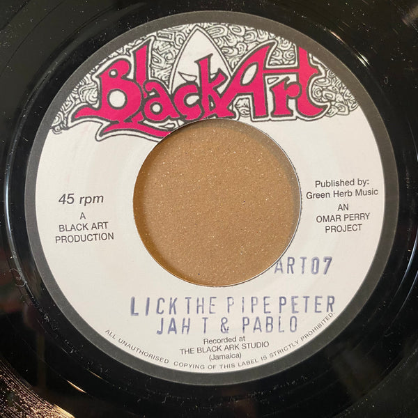 AUGUSTUS PABLO / JAH T [Hot & Cold Ver. 1 / Lick The Pipe Pater]