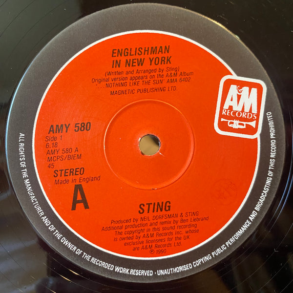 STING [Englishman In Newyork (The Ben Liebrand Mix) / If You Love Somebody Set Them Free]