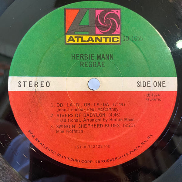 HERBIE MANN [Reggae]