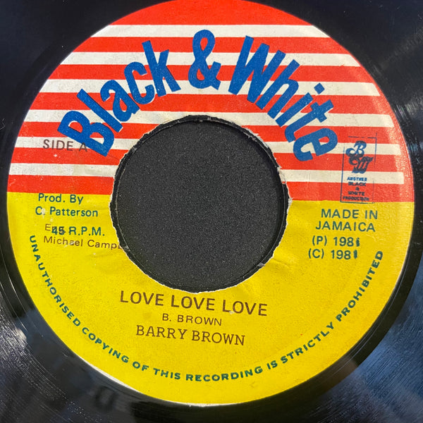 BARRY BROWN [Love Love Love]