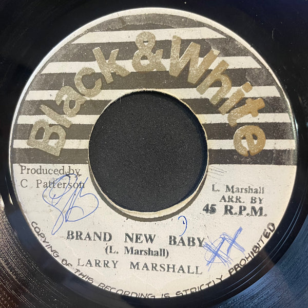 LARRY MARSHALL / KING TUBBY'S [Brand New Baby ]