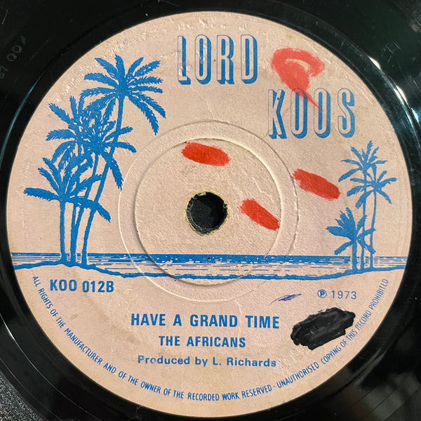 JAH LLOYD / THE AFRICANS [Sun Shine Girl / Have A Grand Time]