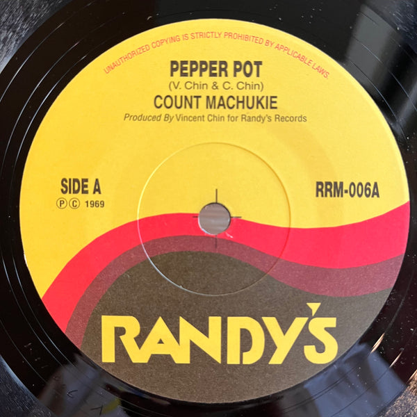 COUNT MACHUKIE / JACKIE MITTOO [Pepper Pot / Walking Trouble]