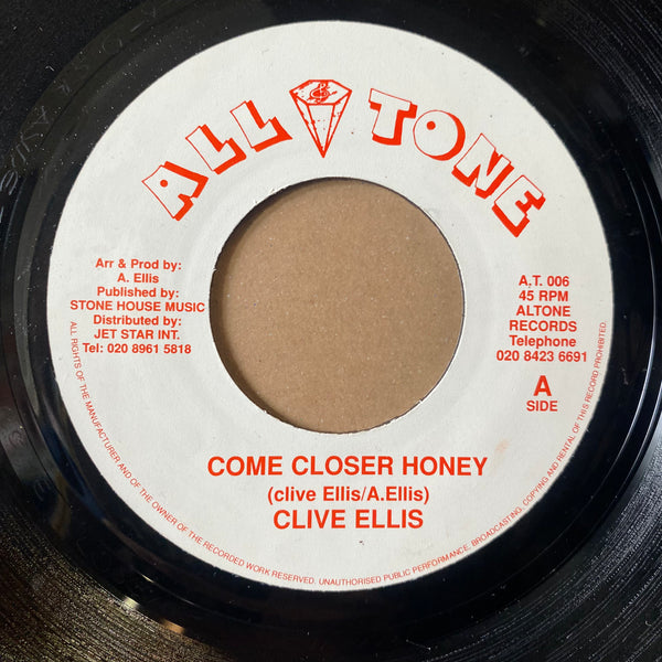 CLIVE ELLIS [Come Closer Honey]