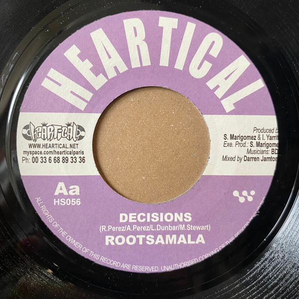 MYKAL ROZE / ROOTSAMALA [Universal Struggle / Decisions]