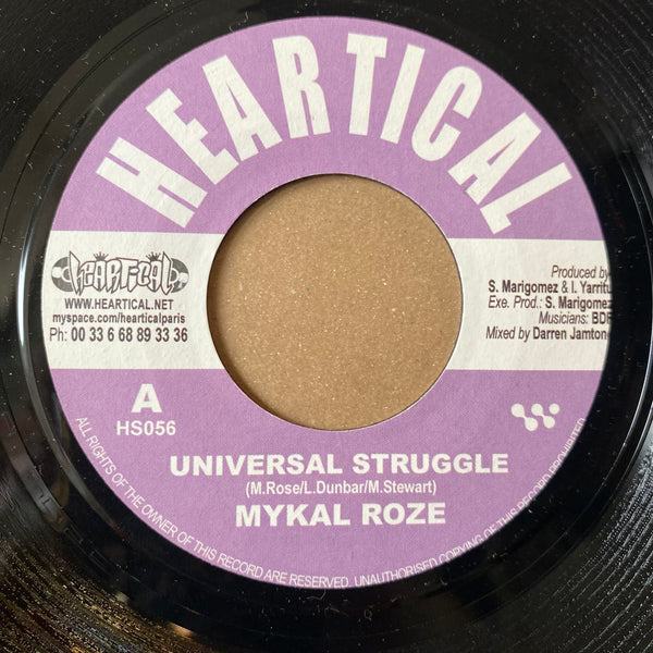 MYKAL ROZE / ROOTSAMALA [Universal Struggle / Decisions]