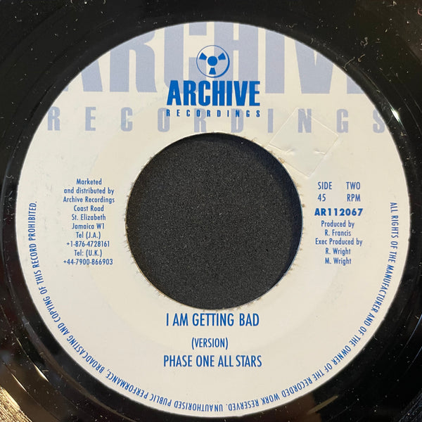 STEVE BASWELL [I Am Getting Bad]