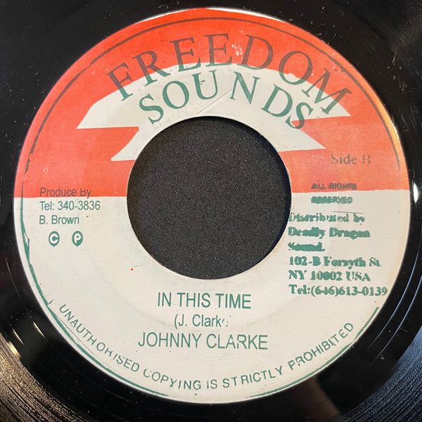 JOHNNY CLARK / PAMPIDOO  [In This Time / Hair Style ]