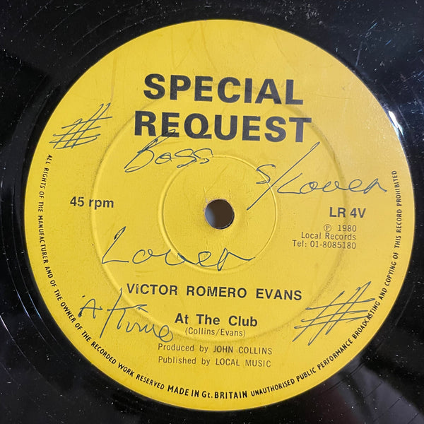VICTOR ROMERO EVANS / THE DETONATORS [At The Club / Lift Off]