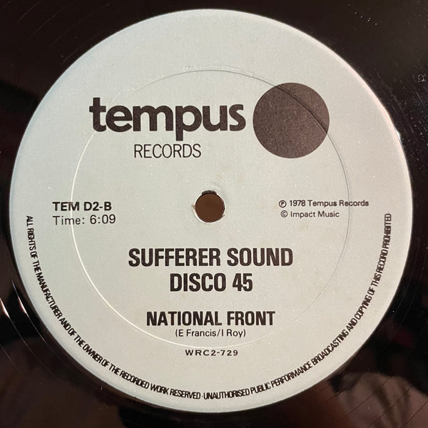SUFFERER SOUND [I A Suffer / National Front ]