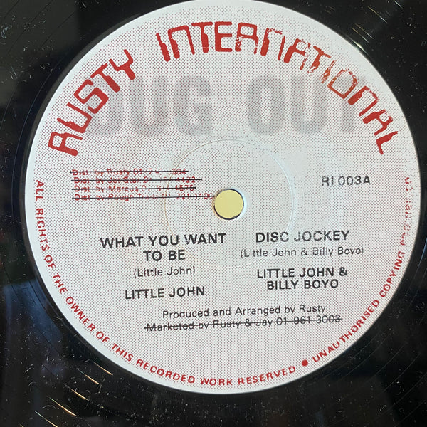LITTLE JOHN - BILLY BOYO [What You Want To Be - Disc Jockey]