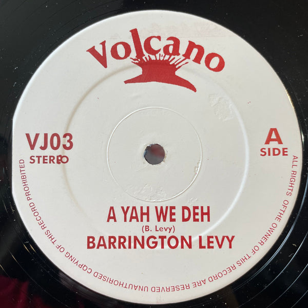 BARRINGTON LEVY [A Yah We Deh / It's Not Easy]