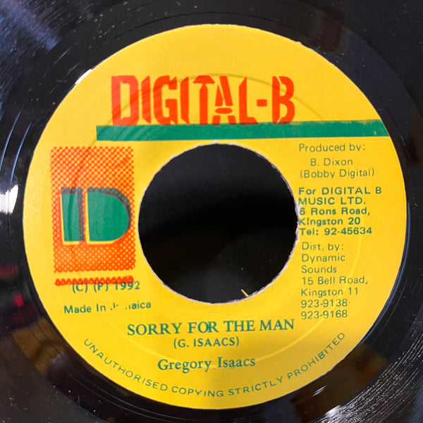 GREGORY ISAACS [Sorry For The Man]