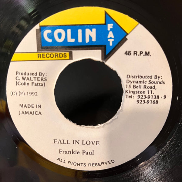 FRANKIE PAUL [Fall In Love]