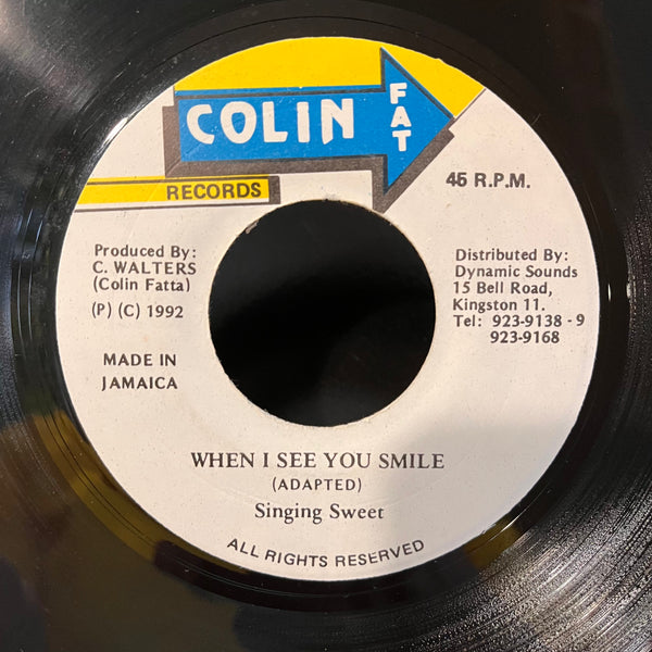 SINGING SWEET  [When I See You Smile]