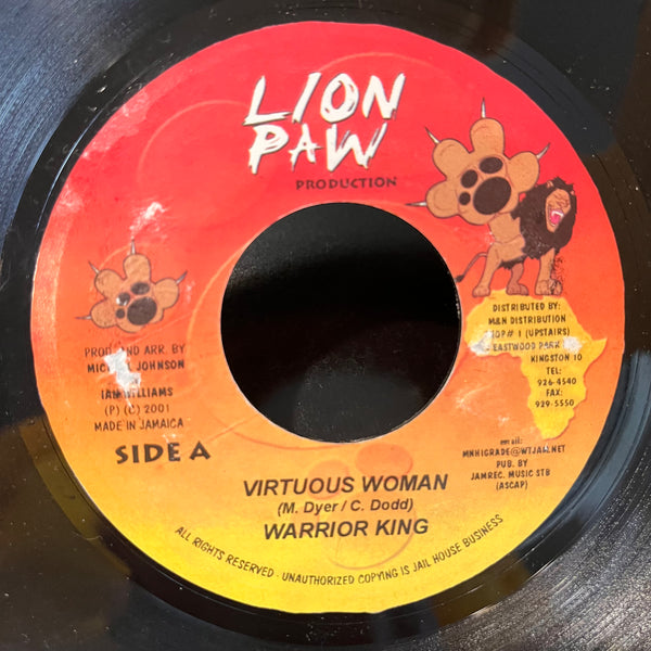WARRIOR KING [Virtuous Woman]
