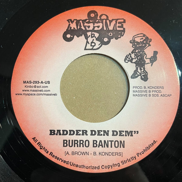 BURRO BANTON [Badder Den Dem]
