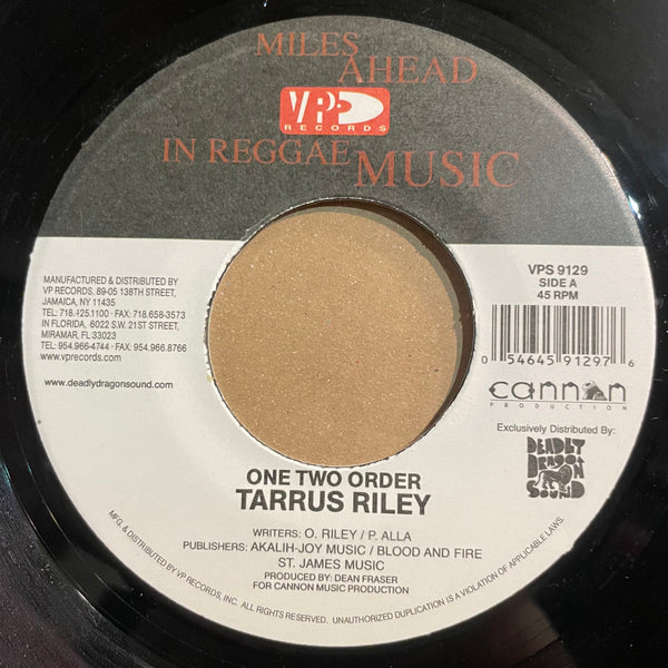TARRUS RILEY [One Two Order / Something Strong]