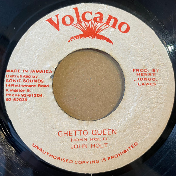 JOHN HOLT [Ghetto Queen]