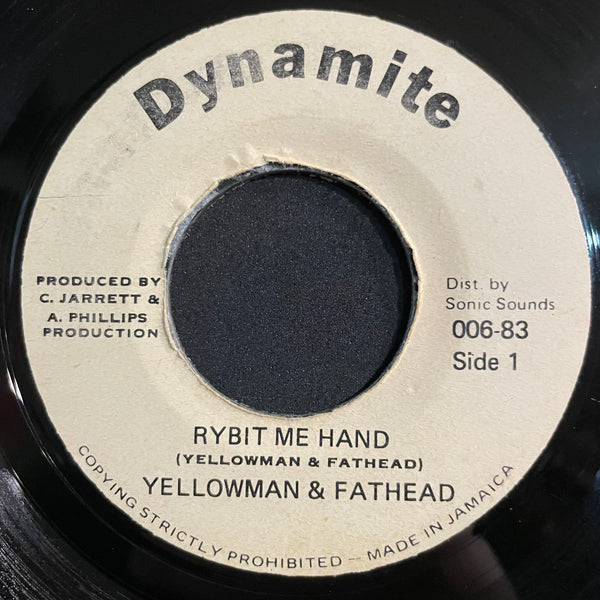 YELLOWMAN & FATHEAD [Rybit Me Hand]