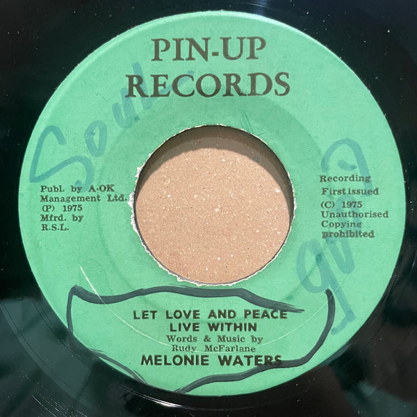 MELONIE WATERS [Let Love And Peace Live Within]