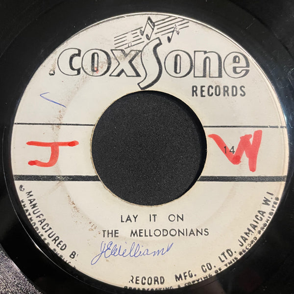 BOB ANDY / MELLODIANS [I've Got To Go Back Home / Lay It On]
