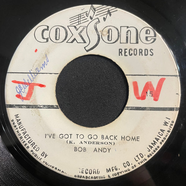 BOB ANDY / MELLODIANS [I've Got To Go Back Home / Lay It On]