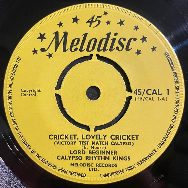 LORD BEGINER [Cricket, Lovely Cricket / Sergeant Brown]