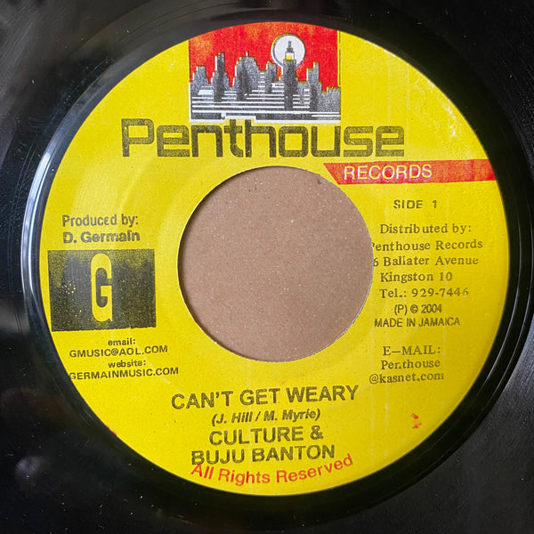 CULTURE & BUJU BANTON [Can't Get Weary]
