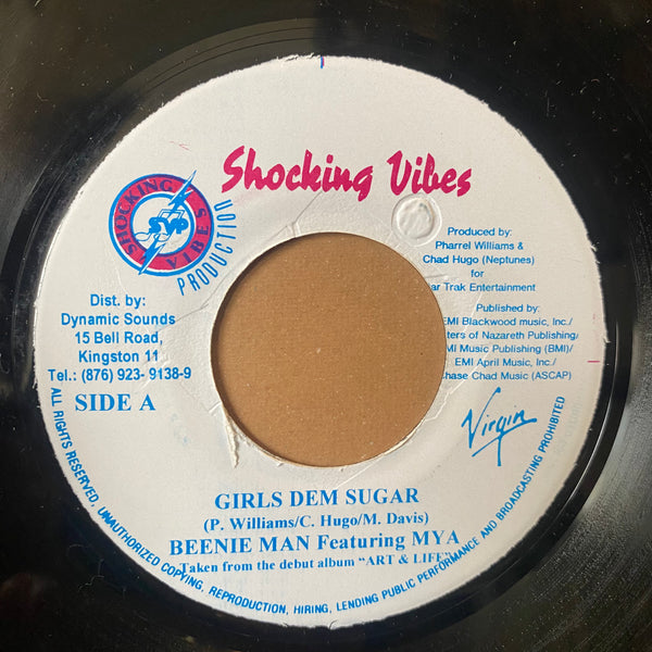 BEENIE MAN FEATURING MYA [Girls Dem Sugar]