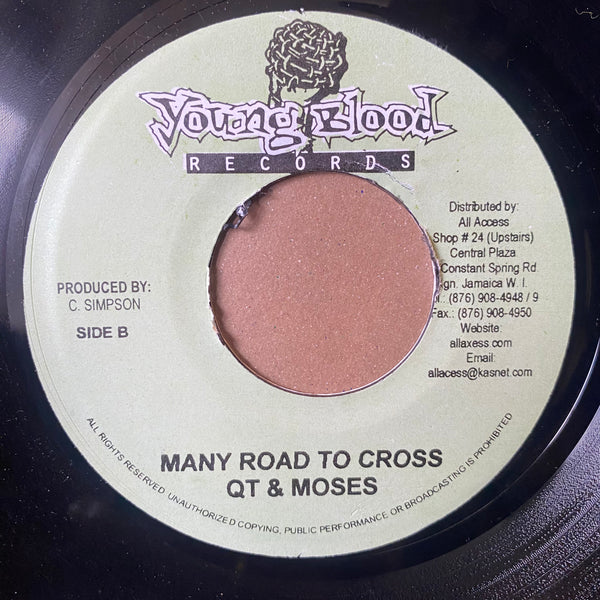 JAH CURE / QT & MOSES [Love You / Many Roads To Cross]